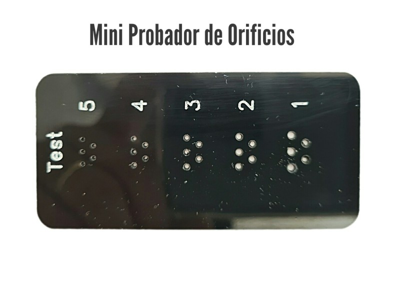 Foto mediana del modelo Probador orificios Mini - Visiontrainer: Lentes reticulares, estenopeicos, anteojos, ejercicios visuales.