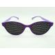 Foto chica del modelo 102 - Visiontrainer: Lentes reticulares, estenopeicos, anteojos, ejercicios visuales.