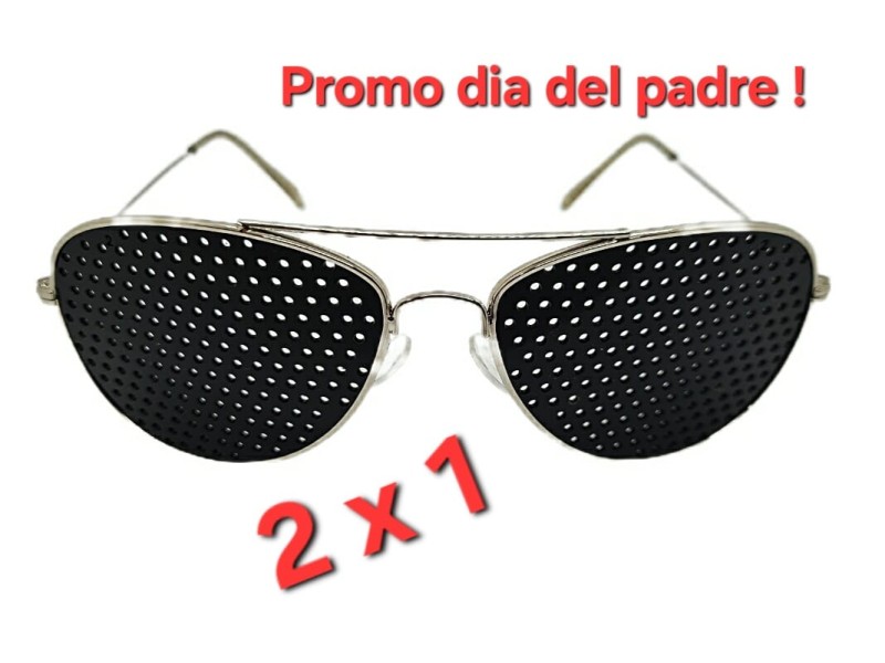 Foto mediana del modelo 8918 plata - Visiontrainer: Lentes reticulares, estenopeicos, anteojos, ejercicios visuales.
