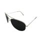 Foto chica del modelo 8918 plata - Visiontrainer: Lentes reticulares, estenopeicos, anteojos, ejercicios visuales.